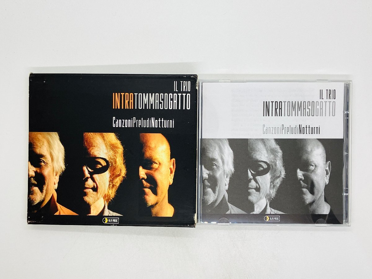 即決CD Il Trio IntraTommasoGatto / Canzoni Preludi Notturni / ピアノ・トリオ スリーブ付き AFMCD141 Y41_画像1