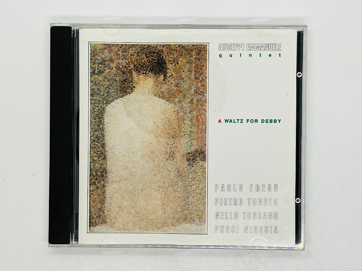 即決CD 伊盤 GIUSEPPE EMMANUELE QUINTET 『A WALTZ FOR DEBBY』PAOLO FRESU / ジュゼッペ・エマニュエル SPLASC X10_画像1