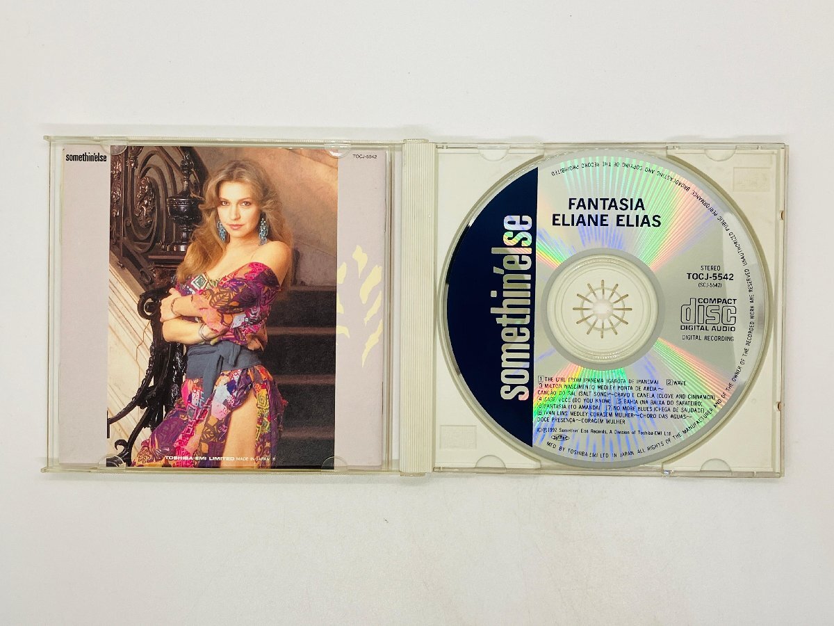 即決CD FANTASIA ELIANE ELIAS / イリアーヌ・イリアス ファンタジア / TOCJ-5542 X19_画像3