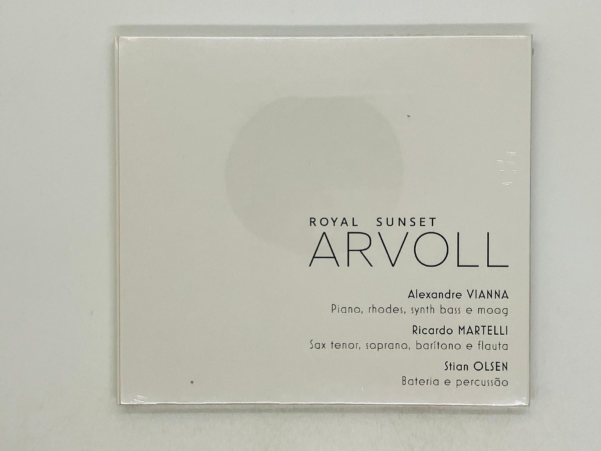 即決CD 未開封 ARVOLL ROYAL SUNSET / アルヴォル / Alexandre VIANNA X25_画像1