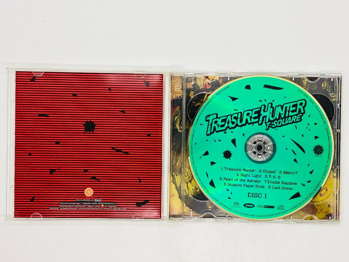 即決SACD+DVD T-SQUARE Treasure Hunter / ザ・スクエア スクェア OLCH-10003-4 X23_画像3