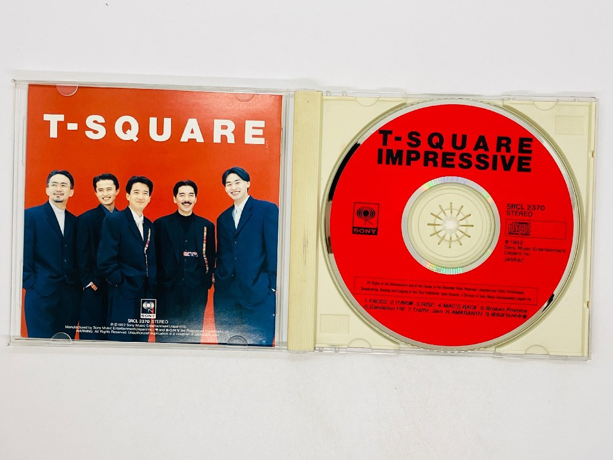即決CD T-SQUARE IMPRESSIVE / ティースクェア インプレッシブ SRCL2370 X28の画像3
