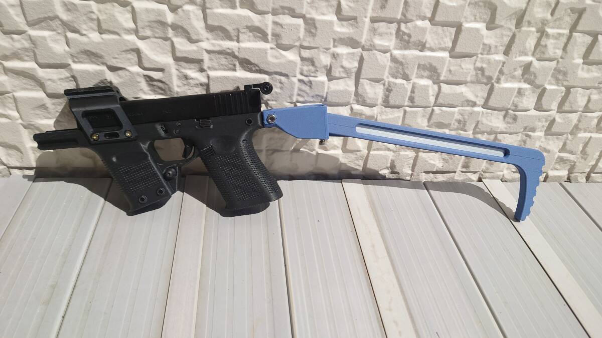 東京マルイ Glock 19 Gen4用 試作品ピストルコンバージョンキット 3Dプリンター製 (グロック本体ナシ)の画像2