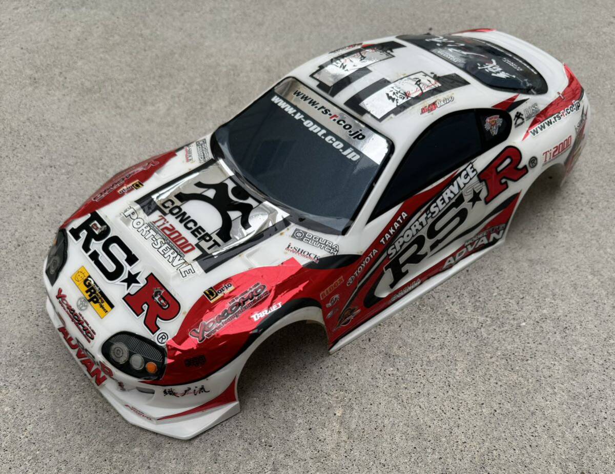 セール中ヨコモ 織戸RS☆Rスープラ 希少ボディ Yahoo!オークション - ヨコモ RSR スープラ JZA80 織戸学 ドリフト