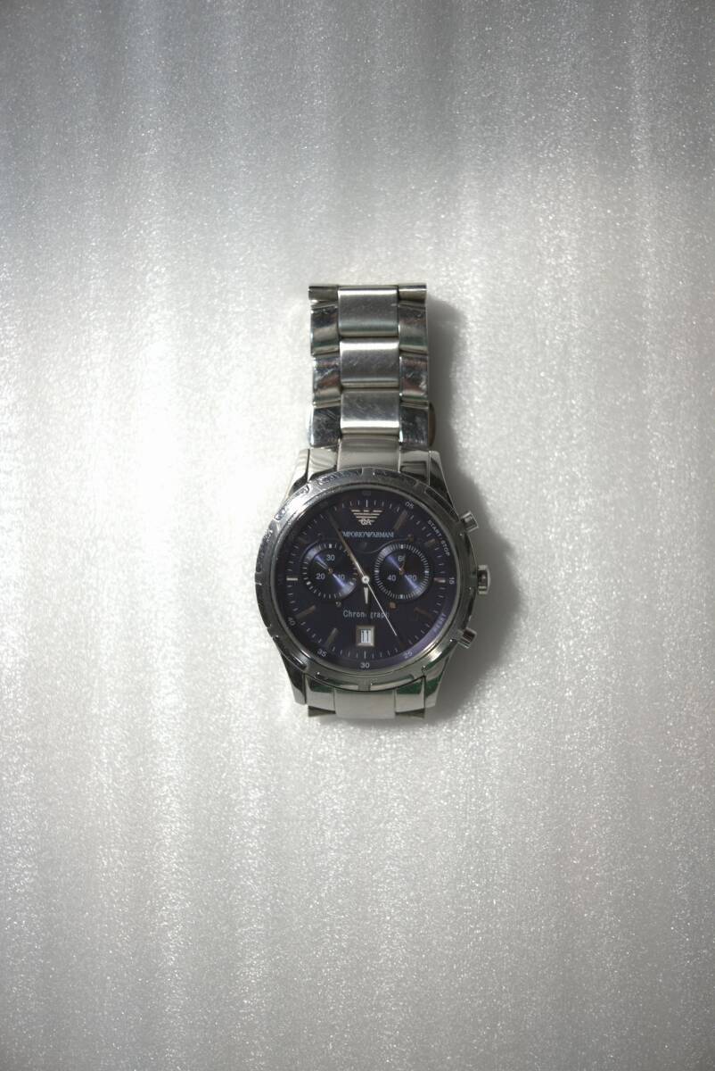 EMPORIO ARMANI　エンポリオアルマーニ　腕時計　動作品　１円スタート売り切り_画像1