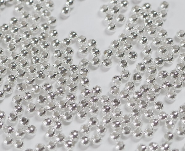  metal *3mm sphere silver color 20g ( approximately 440 piece )*[ order is total 500 jpy from ] silver color beads 