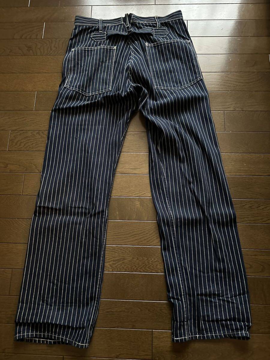 【東洋エンタープライズSUGAR CANE（シュガーケーン）【9oz】WABASH STRIPE WORK PANTS【SC40786】の画像2