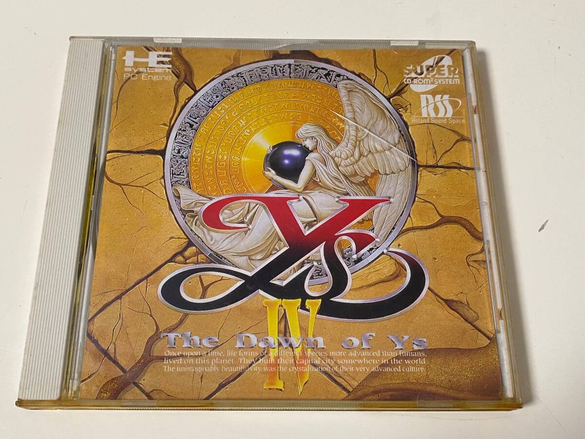 【イースⅣ The Dawn of Ys】PCエンジン イース4 ザ・ドーン・オブ・イース CD-ROM2 の画像1