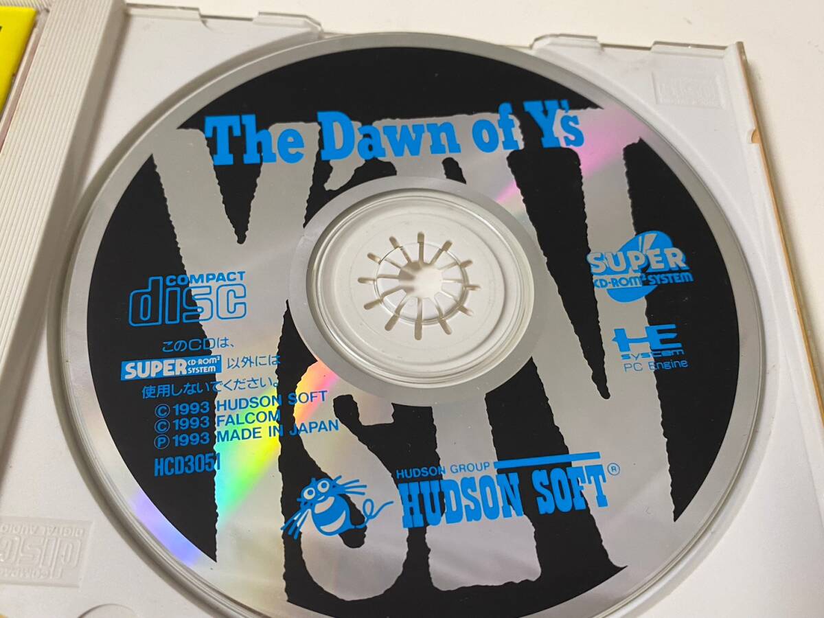 【イースⅣ The Dawn of Ys】PCエンジン イース4 ザ・ドーン・オブ・イース CD-ROM2 の画像3