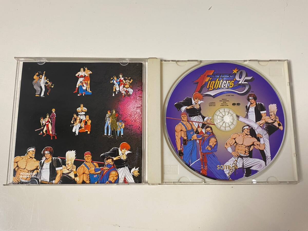 【キングオブファイターズ 95 サントラ】 THE KING OF FIGHTERS' 新世界楽曲雑技団 CD SNK ネオジオ_画像2