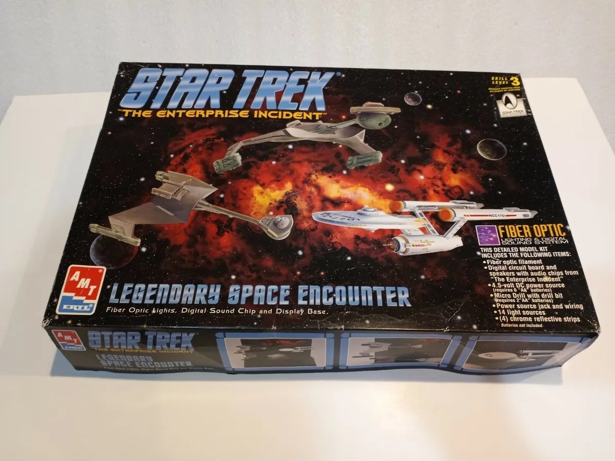スタートレック 1/2500 エンタープライズ・インシデント(AMT)プラモデル キャラクター スタートレック 1/2500 エンタープライズ・インシデント(AMT)プラモデル キャラクター