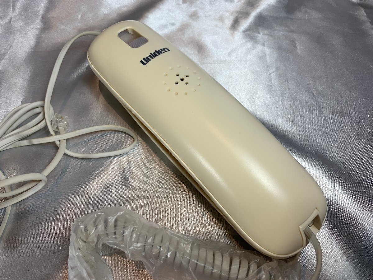 Uniden　UTP-100　電話　壁掛け対応　白　WHITE