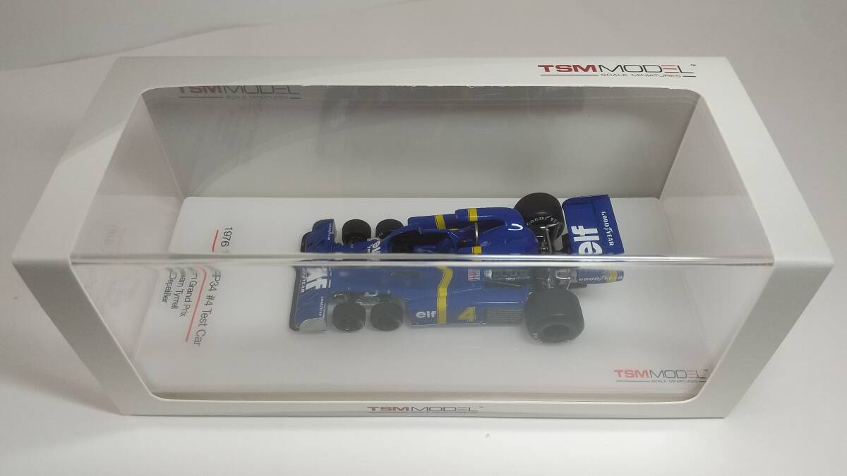 トゥルースケール  1/43 ティレル P34  スペインGPテストカー  P.デパイエ（TSM154364） の画像2