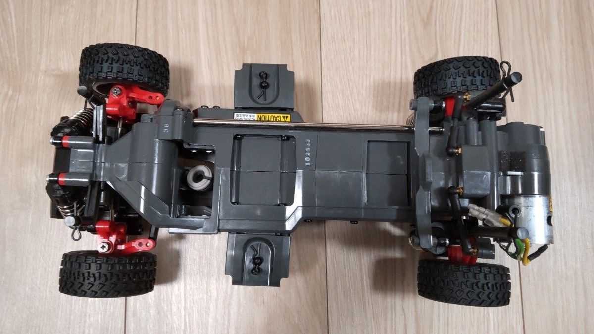 ★訳あり★タミヤ 1/10 フォルクスワーゲン ビートル ラリー本体のみ TAMIYA BEETLE RALLY RC XBばらし