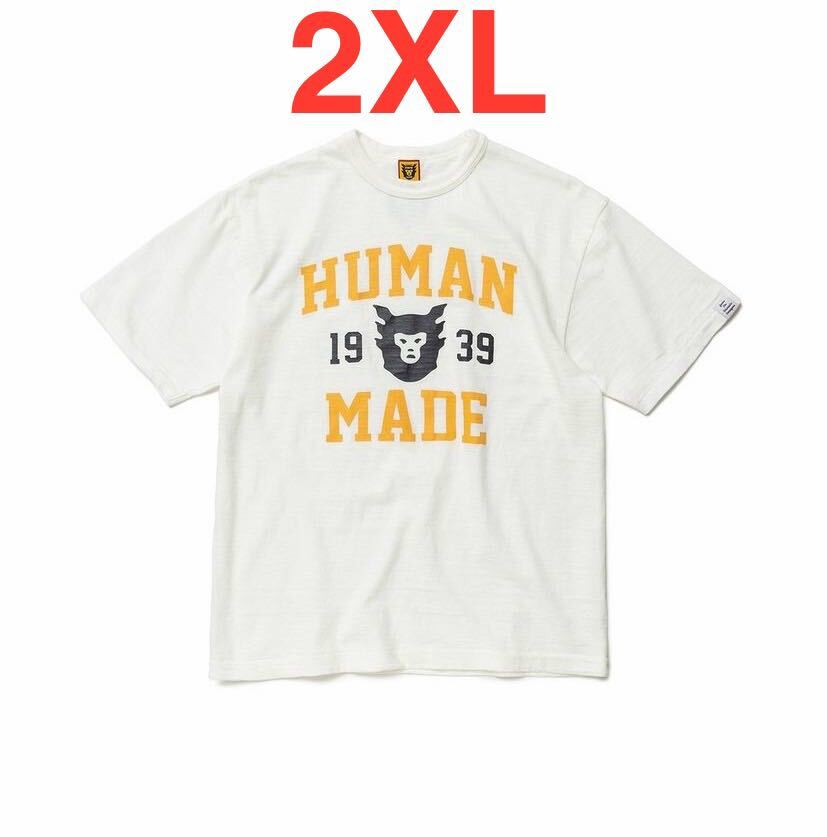 HUMAN MADE FACE LOGO Tシャツ ホワイト 2XLサイズ ヒューマンメード ヒューマンメイド Wasted Youth ウエステッドユース VERDY NIGO_画像1