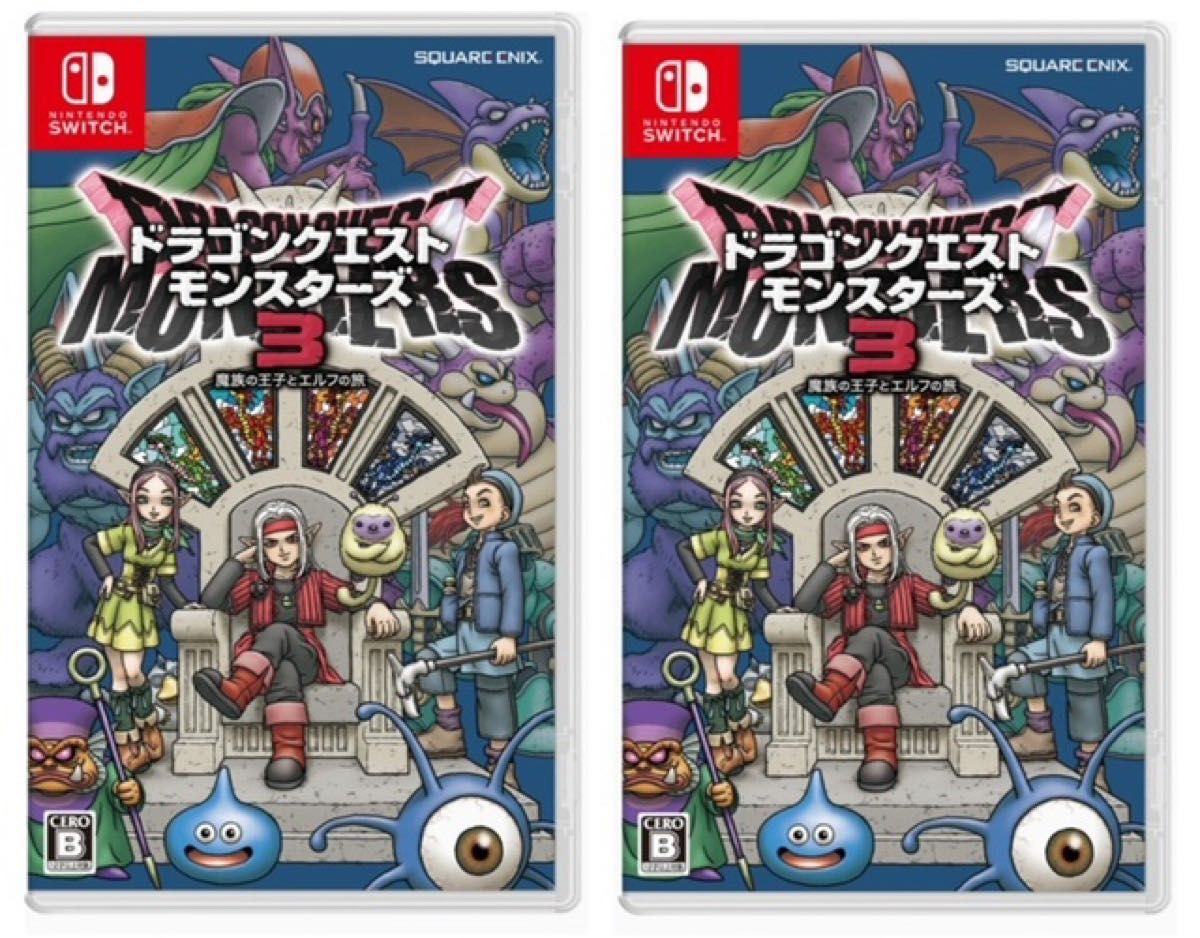 ドラゴンクエストモンスターズ３　魔族の王子とエルフの旅 -Switch セット 新品未開封