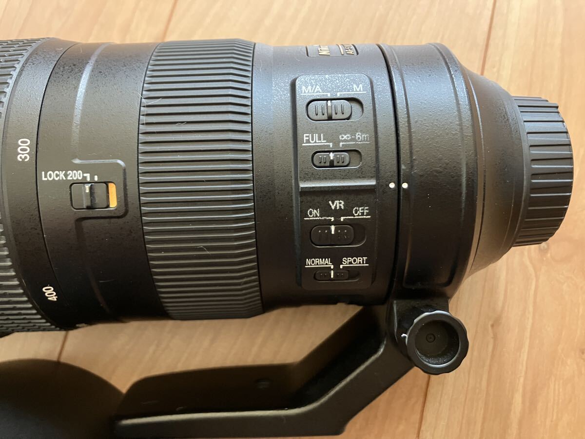 【中古】Nikon ニコン AF-S NIKKOR 200-500mm f:5.6E ED VR 望遠ズームレンズ Fマウント_画像3