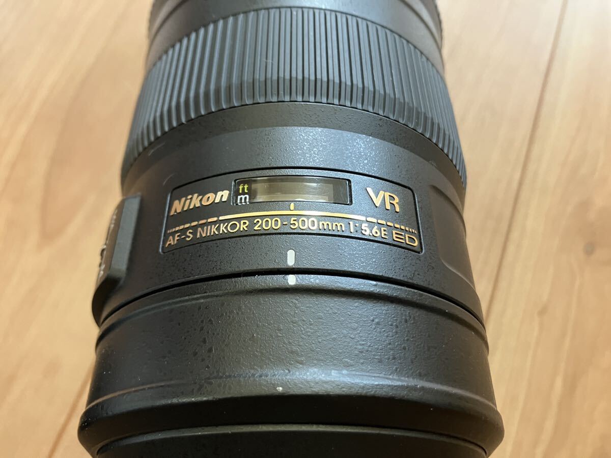 【中古】Nikon ニコン AF-S NIKKOR 200-500mm f:5.6E ED VR 望遠ズームレンズ Fマウント_画像2