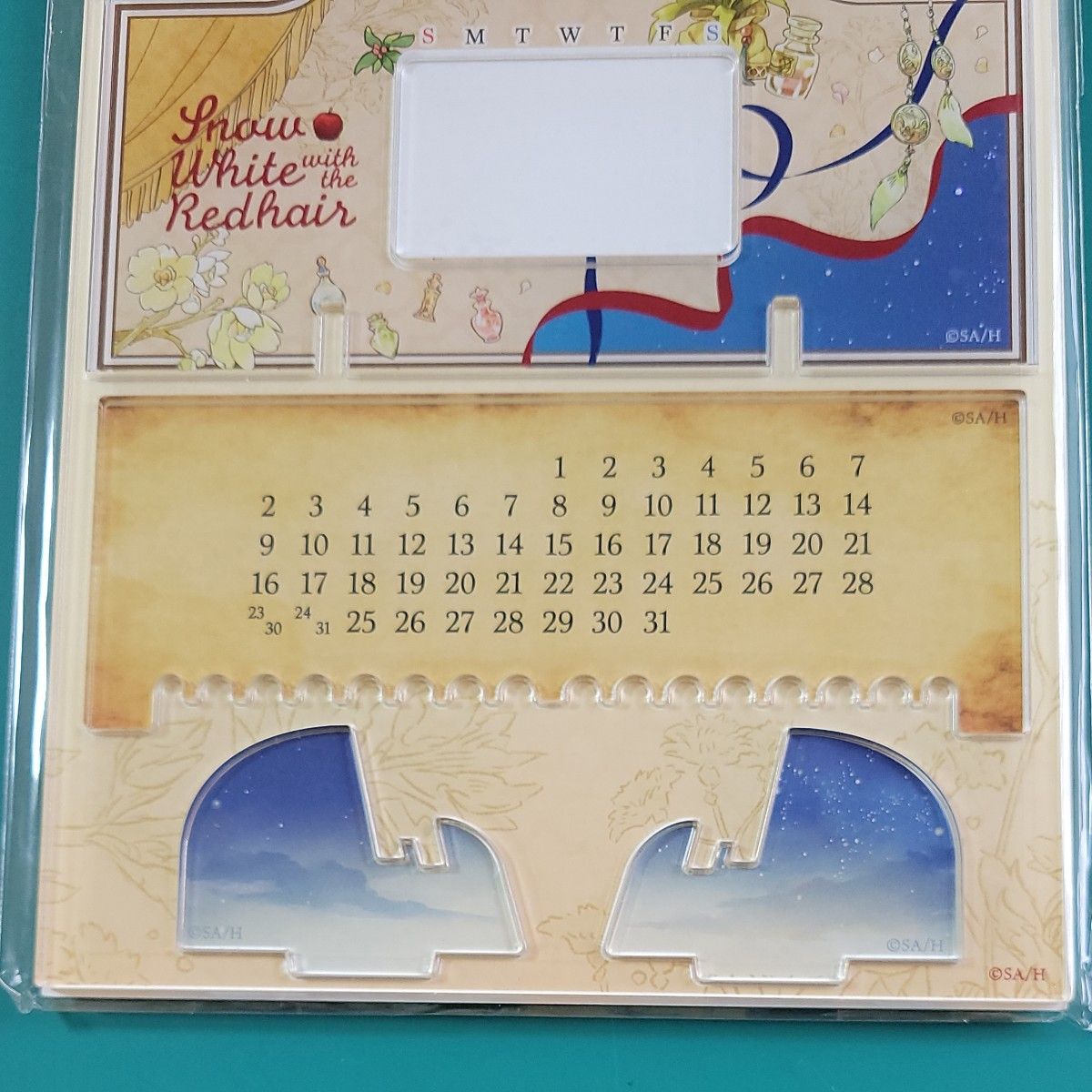 赤髪の白雪姫 原画展 　アクリル 万年カレンダー
