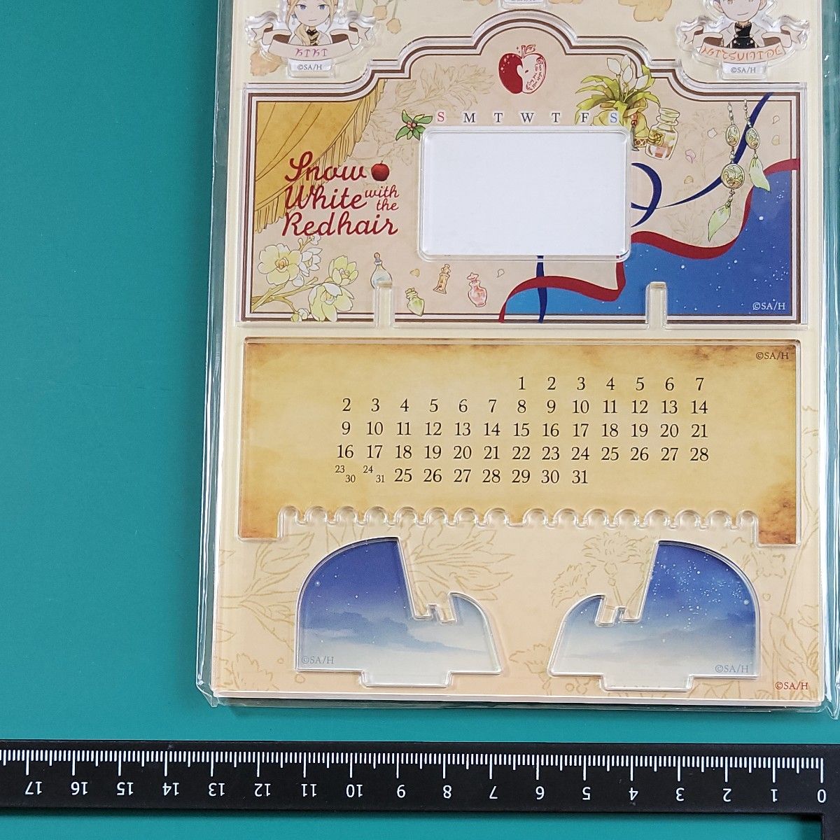 赤髪の白雪姫 原画展 　アクリル 万年カレンダー