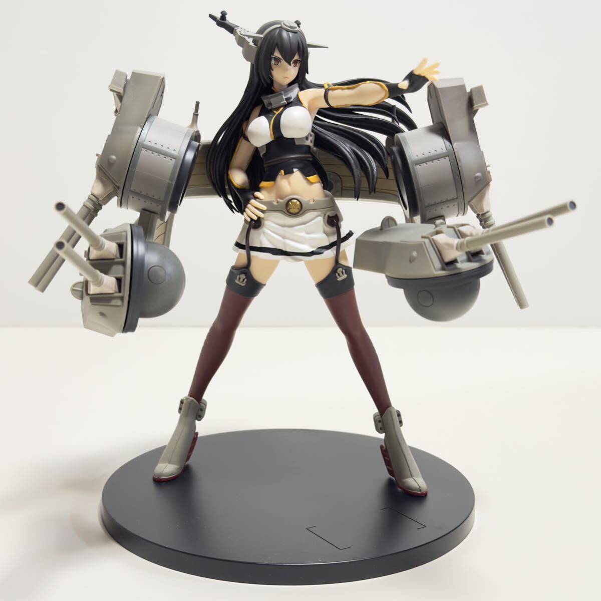 美品！ SEGA セガ 艦隊これくしょん 艦これ SPM スーパープレミアムフィギュア 戦艦長門 & 長門艤装 41cm連装砲 箱無し♪の画像2