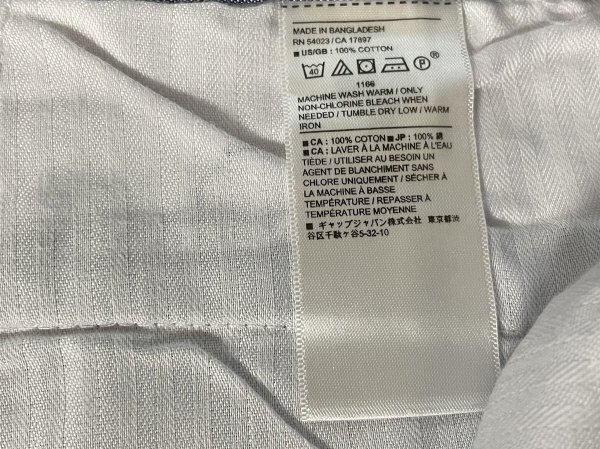 ★【国内正規品 並品】BANANA REPUBLIC バナナリパブリック コットン100％ やや薄手 ショーツ ショートパンツ ハーフパンツ W31 ブルー系_画像9