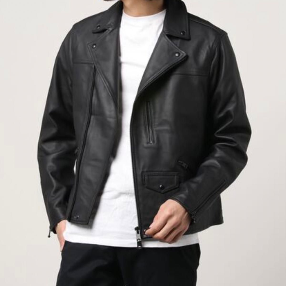 予約販売品】 ライダース キルティング ALLSAINTS ジャケット ブラック 