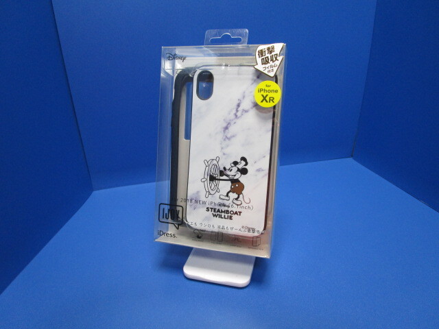 サンクレスト iDress iPhoneXR ケース　カバー　液晶保護フィルム付 ディズニー IJOY ミッキーマウス_画像1