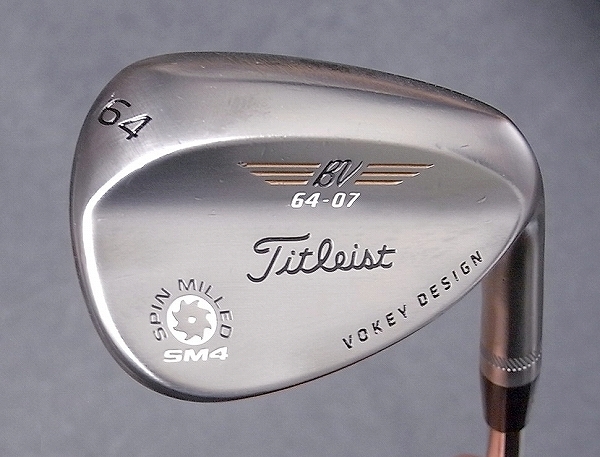 【64-07】VOKEY ボーケイ SM4 ツアークローム DG ψf797_画像1