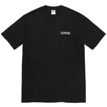 新品未使用 Sサイズ 22FW Supreme Greta Tee Black Small シュプリーム グレムリン Tシャツ ブラック ボックスロゴ ステッカー付の画像2