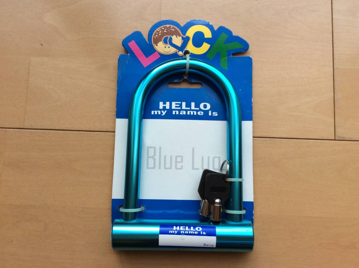 ブルーラグ BLUE LUG U字ロック 未使用品 自転車 鍵の画像1