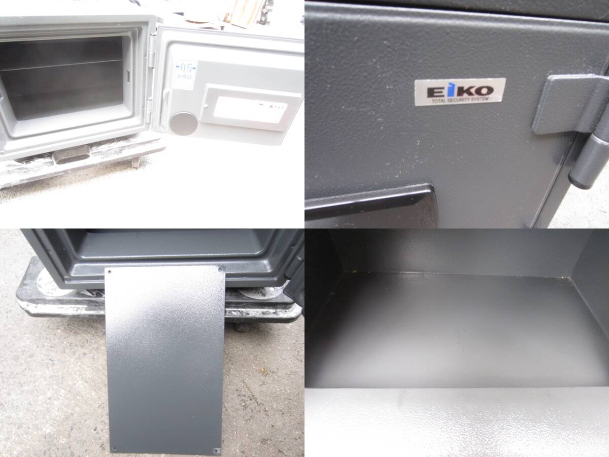  small size fire-proof safe /BES-9/ dial type / key attaching /2020 year made / enduring fire performance [20 year ]/eiko-/ used prompt decision goods /* commodity number 240430-H3A