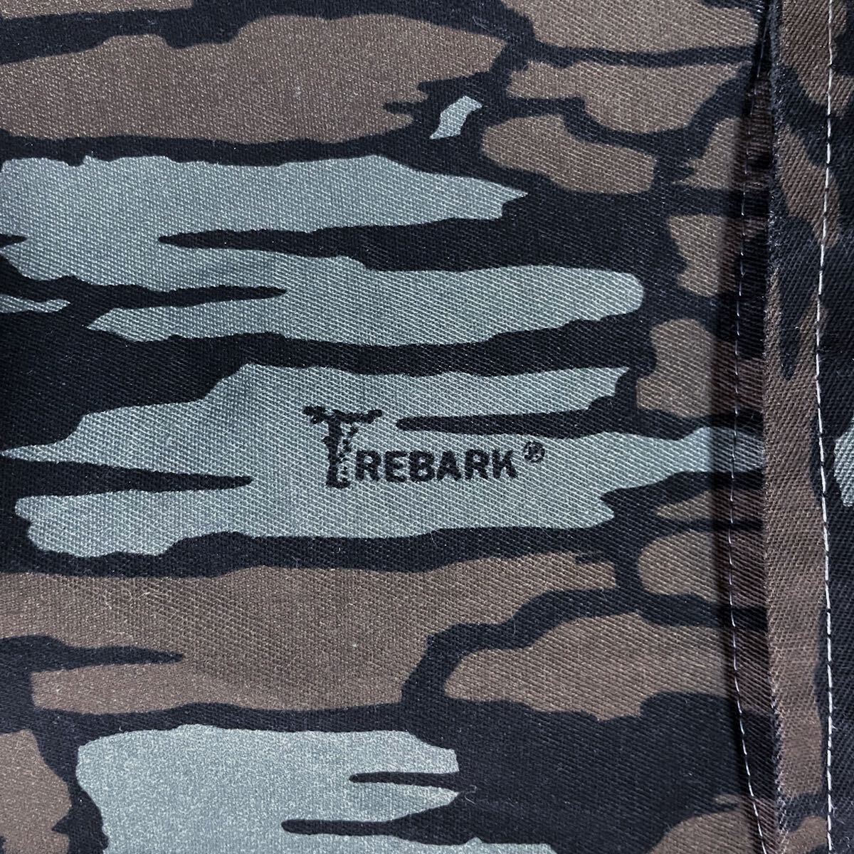 美品 80s 90s USA製 REBARK ツリーカモ カモフラ 迷彩 ジャケット L カバーオール ジャケット M65 ビンテージ_画像4