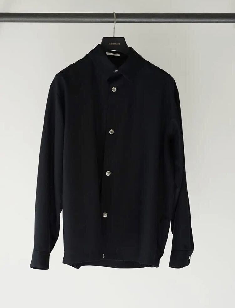 【未使用に近い極美品】THE RERACS COACH SHIRT コーチシャツジャケット 48 ダークネイビー ジルサンダー, OAMC, Prada