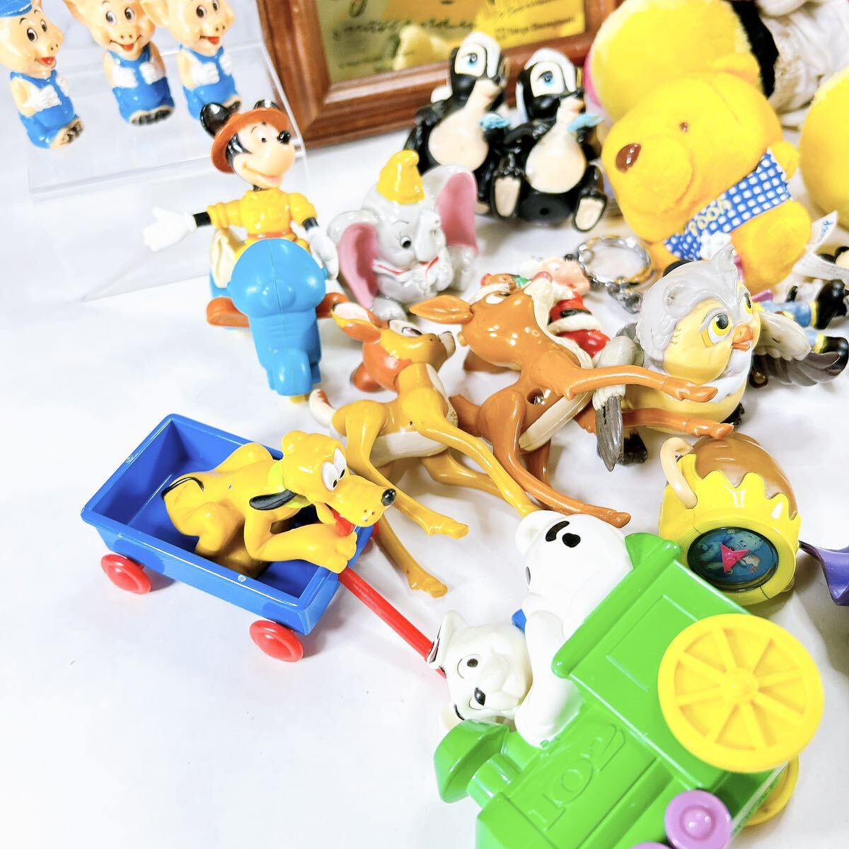 * large amount set set sale * Disney Mickey minnie Donald Duck Bambi Dumbo san ... kelp .mi-ru toy McDonald's 