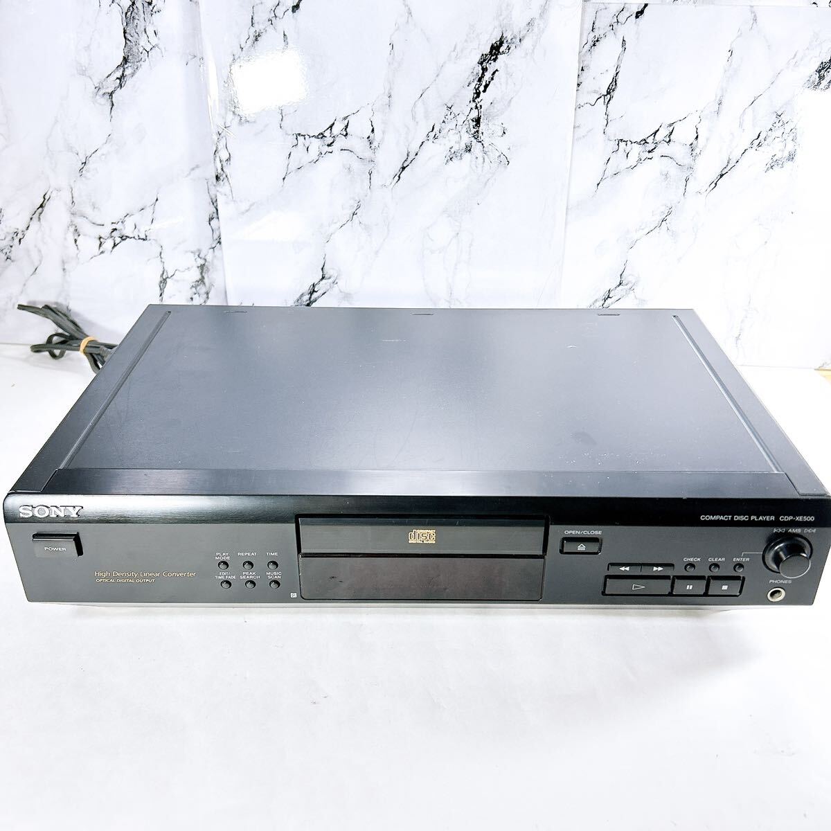 * sound out has confirmed * SONY| Sony CD player CDP-XE500