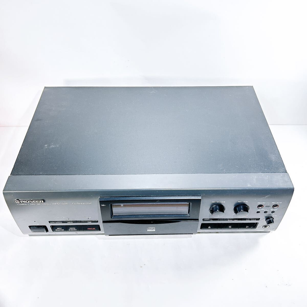 ★通電確認済み★ ◇オーディオ機器PIONEER パイオニア RPD-500 COMPACT DISC RECORDER コンパクトディスクレコーダー CDレコーダー