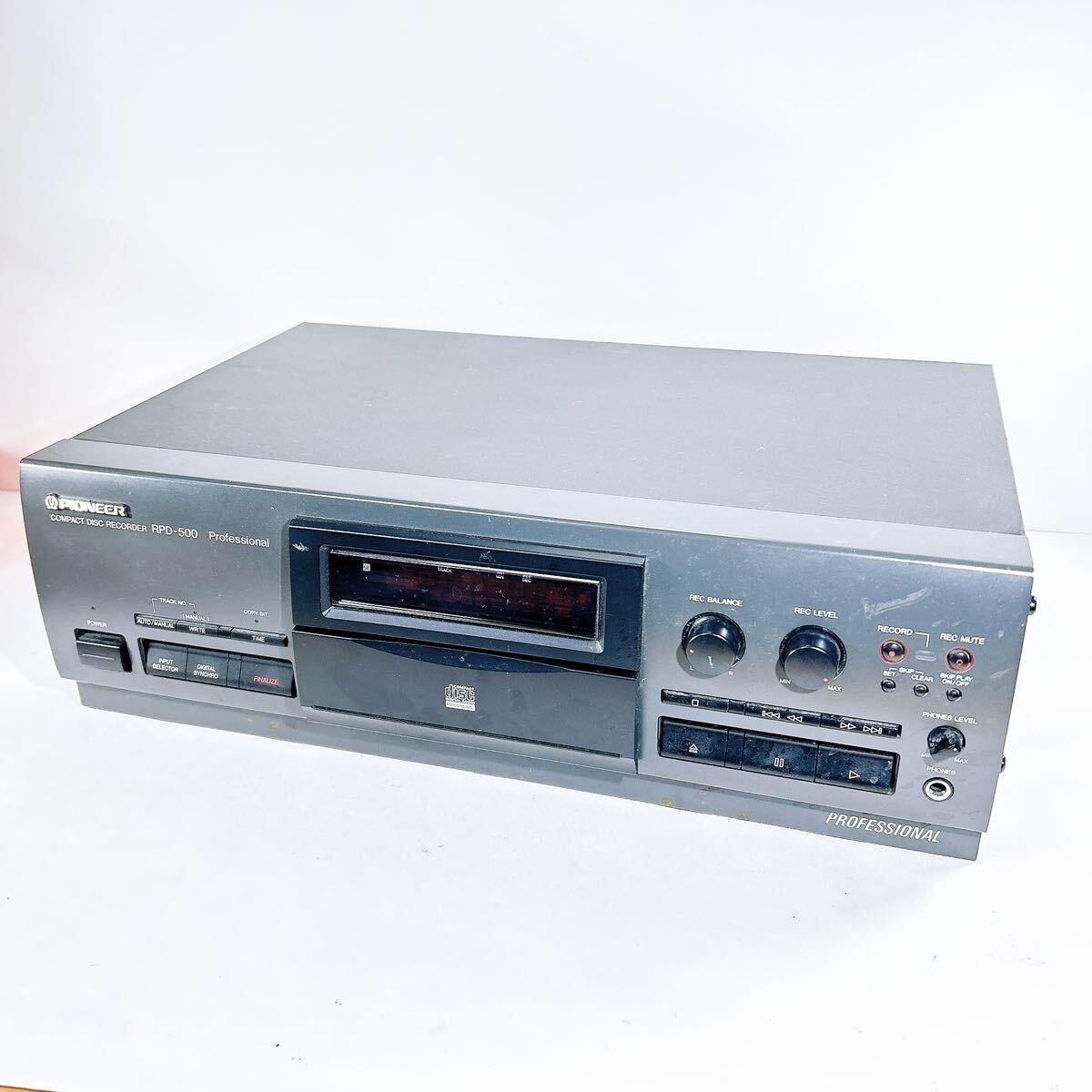 ★通電確認済み★ ◇オーディオ機器PIONEER パイオニア RPD-500 COMPACT DISC RECORDER コンパクトディスクレコーダー CDレコーダー
