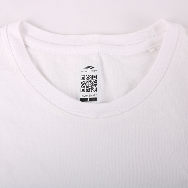 ティゴラ 半袖Tシャツ トップス カットソー スポーツウエア ジムウエア レディース Sサイズ ホワイト TIGORA_画像4