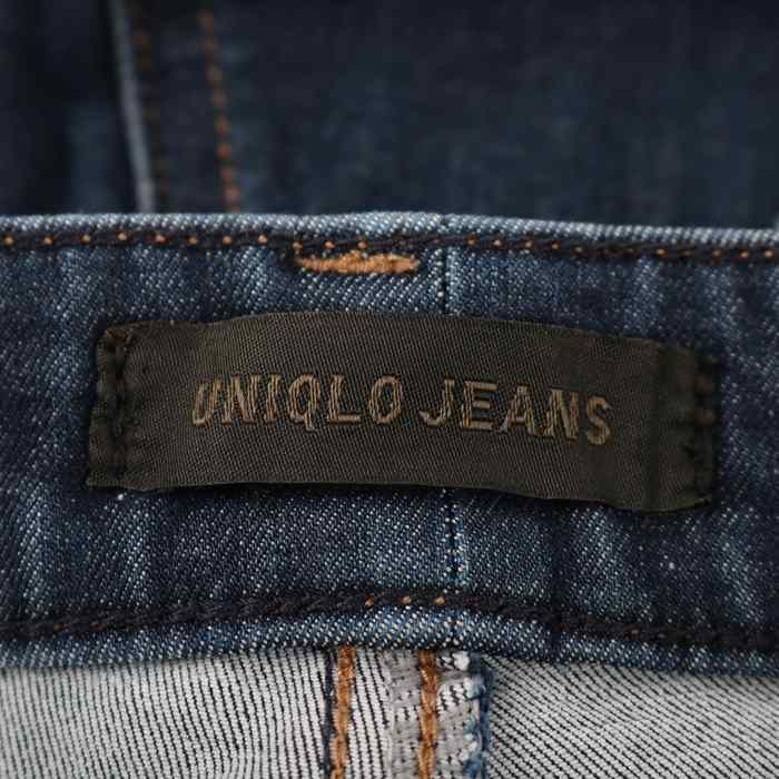 ユニクロ デニムパンツ テーパード スキニー ジーンズ UNIQLO JEANS レディース 26(66)サイズ ブルー UNIQLO_画像3