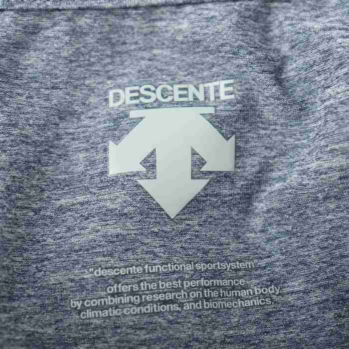 デサント 半袖Tシャツ グラフィックT スポーツウエア メンズ Mサイズ ブルー DESCENTE_画像3