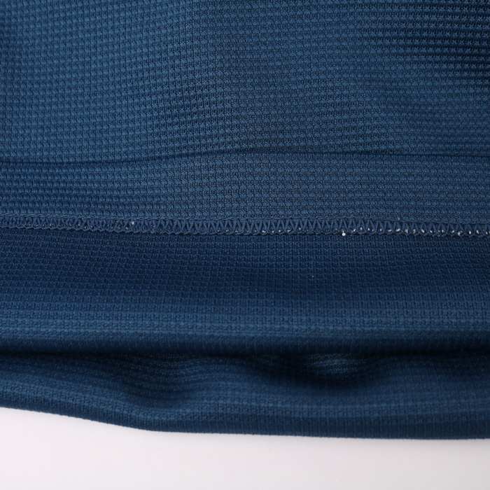 リーボック 半袖Tシャツ Vネック 袖ライン スポーツウエア メンズ Mサイズ 紺×白 Reebok_画像6