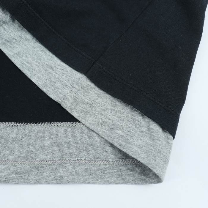 アディダス 長袖Tシャツ チュニック ロゴT ネオレーベル レディース Lサイズ 黒×青×黄 adidas_画像5