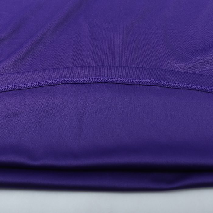 ナイキ 半袖Tシャツ ロゴT クロップド丈 ランニングウエア ドライフィット レディース Lサイズ パープル NIKE_画像5