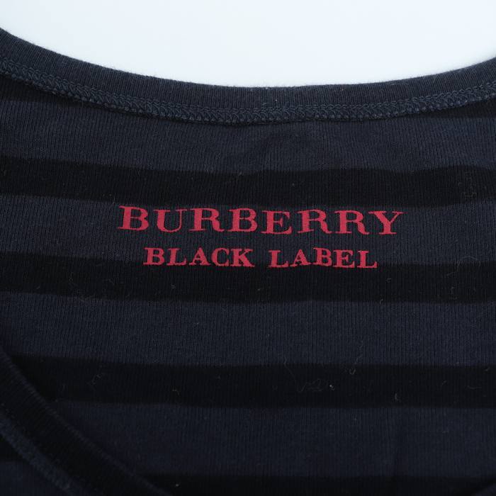バーバリーブラックレーベル タンクトップ トップス カットソー Tシャツ メンズ 3サイズ ネイビー ブラック BURBERRY BLACK LABEL_画像3
