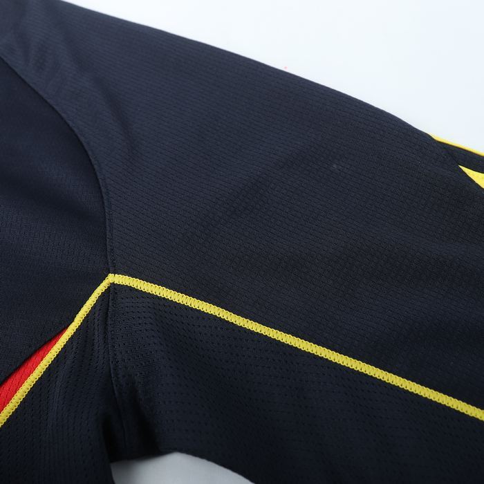 アディダス 長袖Tシャツ プラクティスシャツ クライマクール スポーツウエア メンズ Sサイズ 黒×赤×黄 adidas_画像5