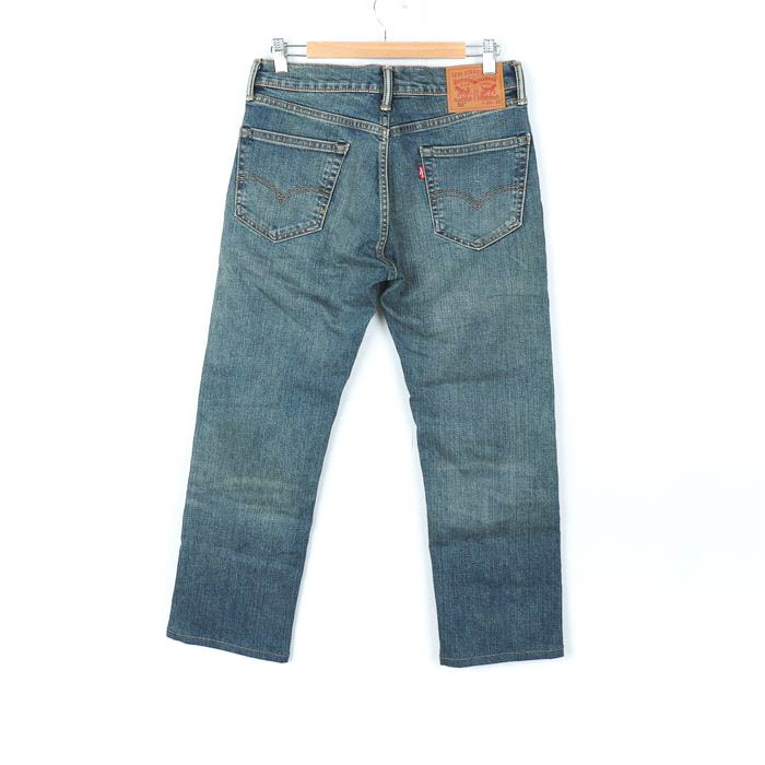 リーバイストラウスシグネチャー デニムパンツ ジーンズ テーパード シンプル 505 メンズ 30サイズ ブルー LEVI STRAUSS Signature_画像2