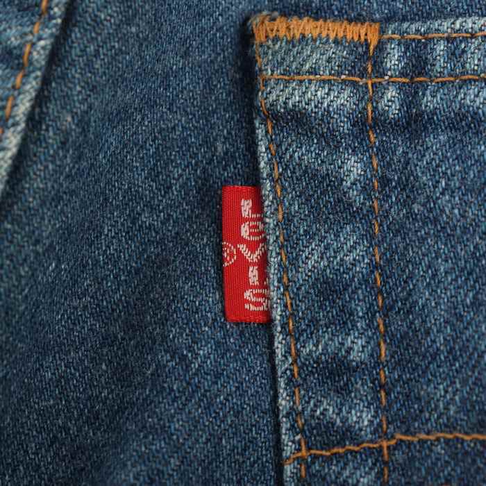 リーバイストラウスシグネチャー デニムパンツ ジーンズ ストレート 515 レディース 31サイズ ブルー LEVI STRAUSS Signature_画像3