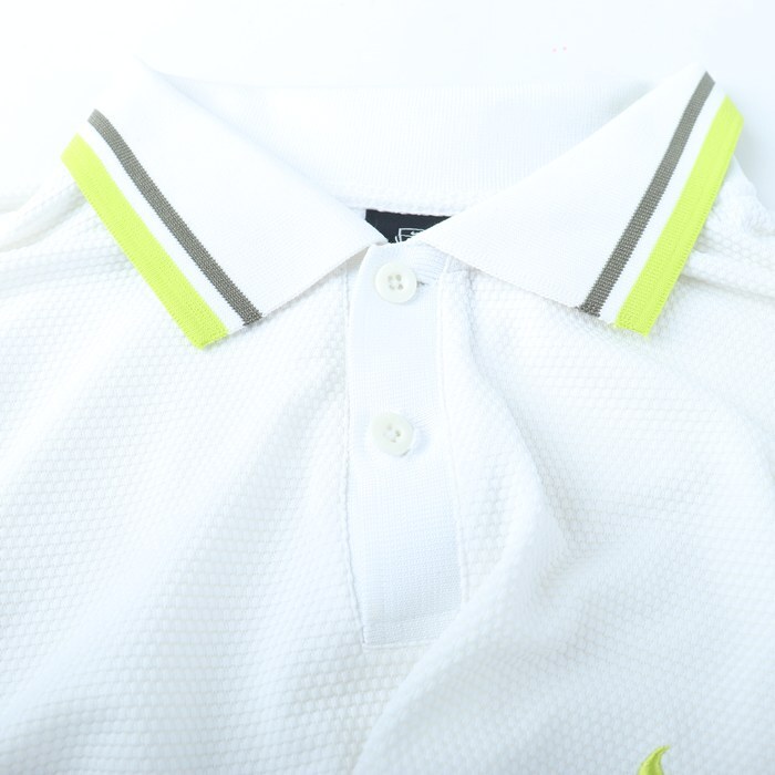 ナイキ 半袖ポロシャツ トップス スフィアドライ ゴルフウエア 大きいサイズ メンズ XLサイズ ホワイト NIKE_画像4