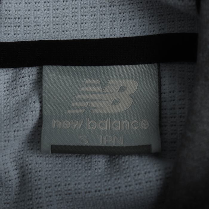 ニューバランス パーカー トップス スウェット スエット スポーツウエア メンズ Sサイズ グレー NEW BALANCE_画像3